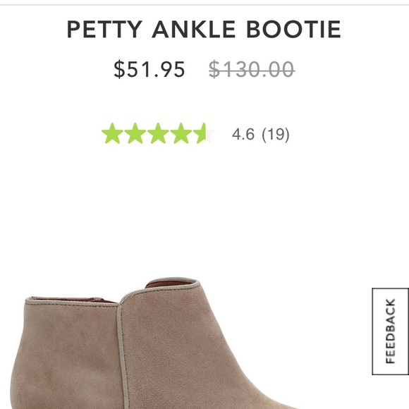 Sam Edelman petty ankle bootie - Picture 1 of 4